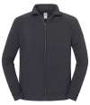 SS155 622900 Fruit of the Loom Iconic Premium Sweat Jacket Light Graphite colour image